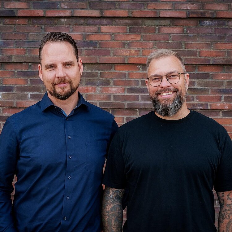 Konrad Gulla und Dan Nommensen