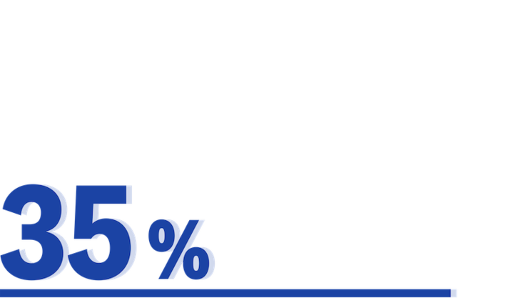 Illustration: „35%“