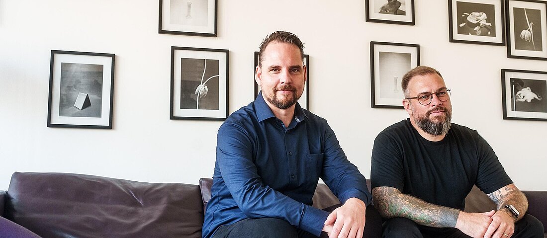 Konrad Gulla und Dan Nommensen